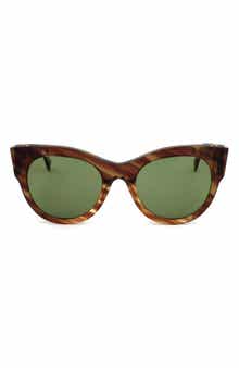 56mm Cat Eye Sunglasses
