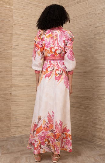 Belize Linen Maxi Dress