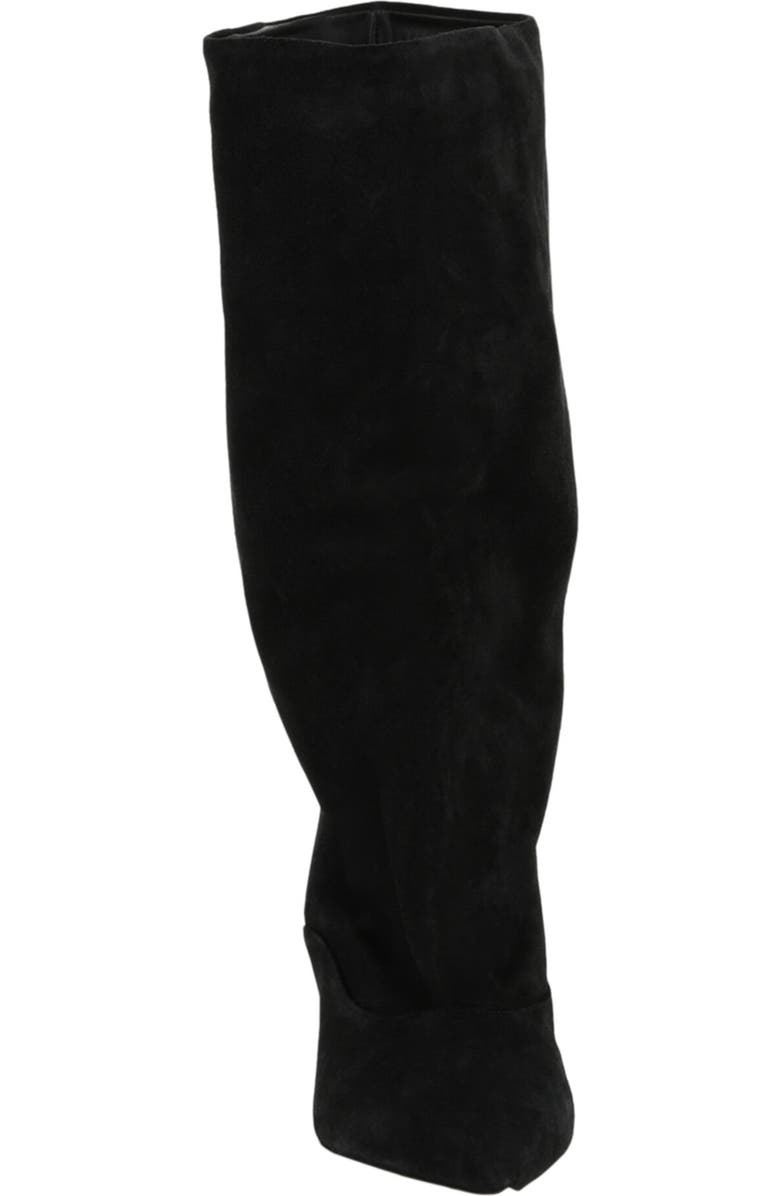 Paris Texas Ines Pointed Toe Boot, Alternate, color, Off Black