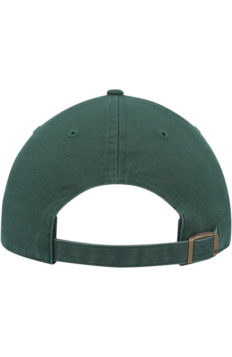 '47 Women's '47 Green Michigan State Spartans Phoebe Clean Up Adjustable Hat, Alternate, color,