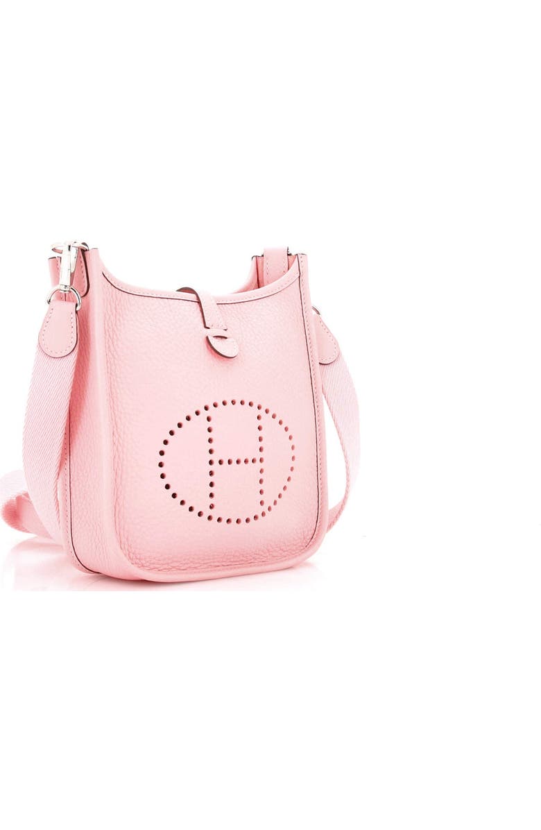 Pre-Owned Hermes Evelyne Bag Gen III Clemence TPM, Alternate, color, Rose Sakura