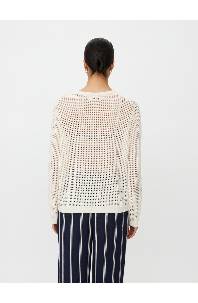 Masai Copenhagen MaForavine Open Knit Sweater, Alternate, color, Whitecap