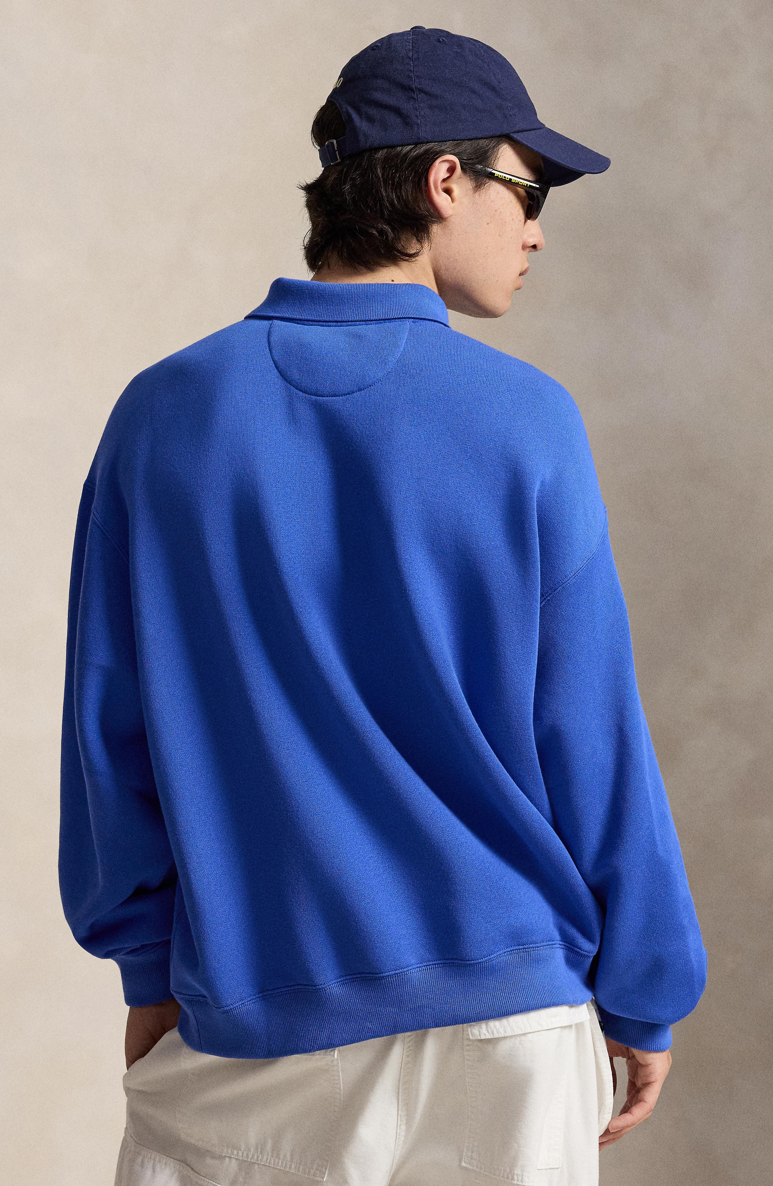 Polo Ralph Lauren US Open Arctic Fleece Long Sleeve Polo (Women