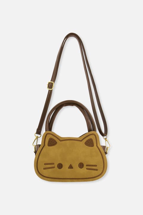 Cat Ear Top Handle Adjustable Strap Bag