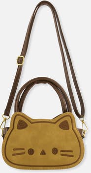 Deux par Deux Cat Ear Top Handle Adjustable Strap Bag