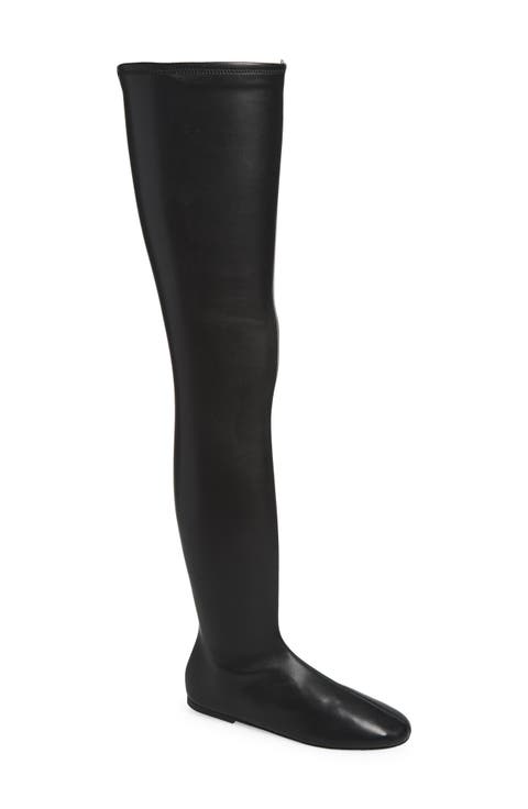 Flat Stretch Over the Knee Boot