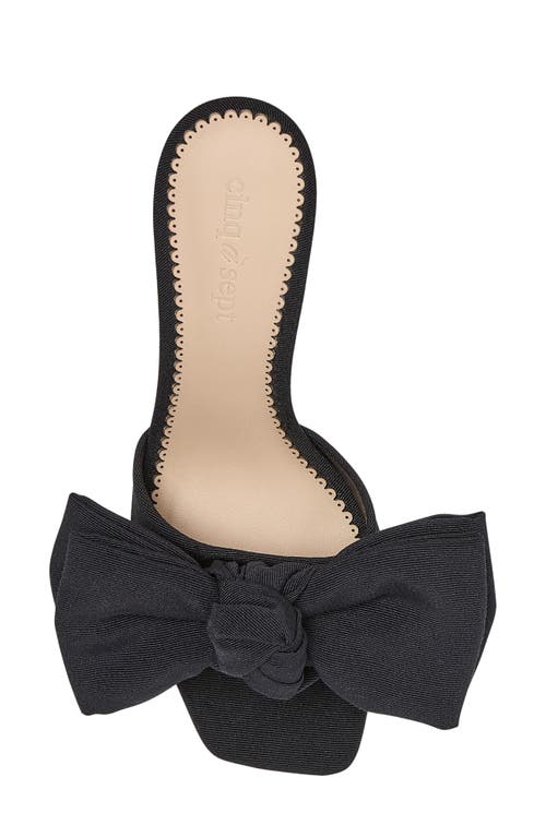 Cinq À Sept 70mm Felicity Mules In Black