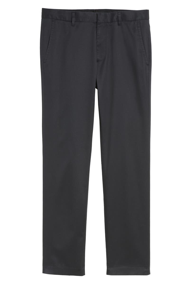 Bonobos Stretch Weekday Warrior Slim Fit Dress Pants, Alternate, color, Tuesday Black