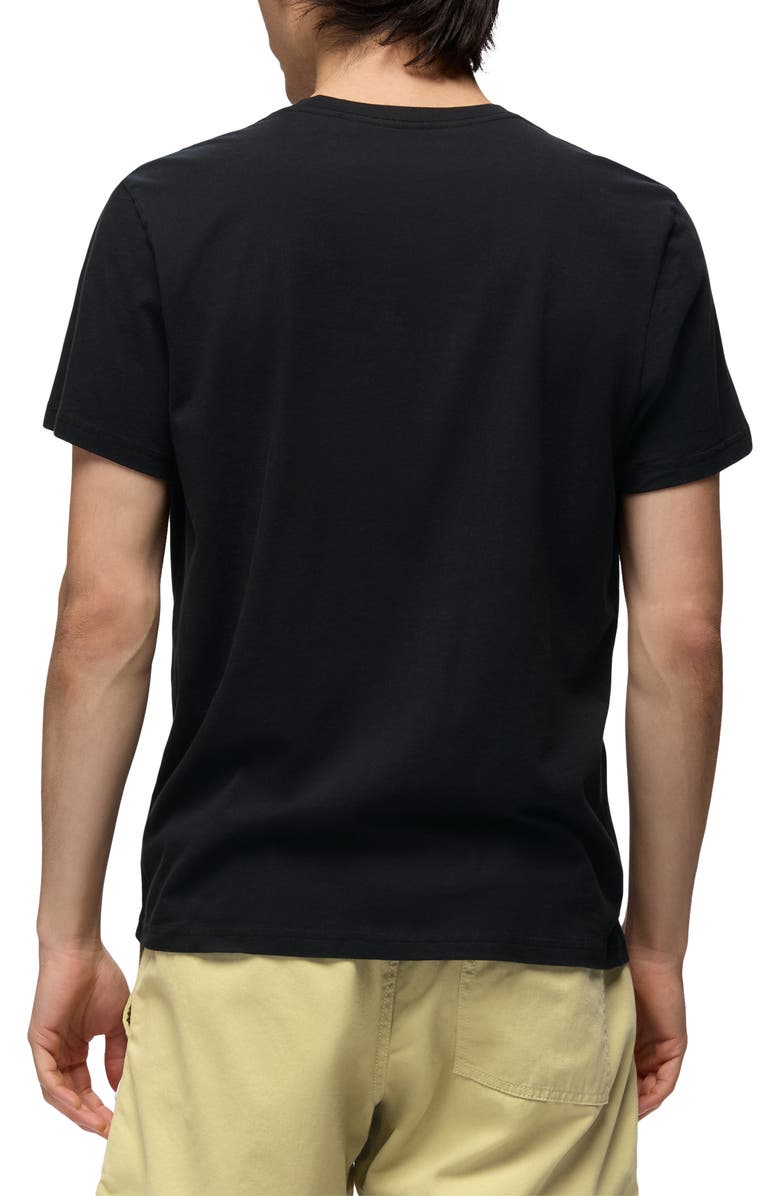 prAna Heritage Nautilus Organic Cotton Graphic T-Shirt, Alternate, color, Black