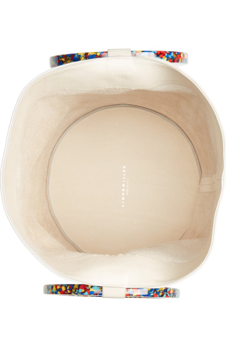 Simon Miller Confetti Handle Bonsai Leather Bucket Bag, Alternate, color,