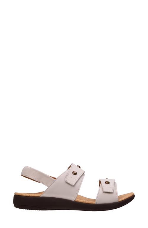 Revitalign Terra Slingback Sandal In Warm White
