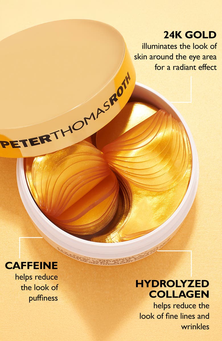 Peter Thomas Roth 24K Gold Firming Hydra-Gel Eye Patches, Alternate, color, 