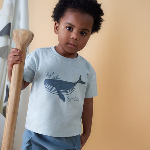 Modern Moments™ By Gerber Top And Cargo Shorts Set In Light Blue
