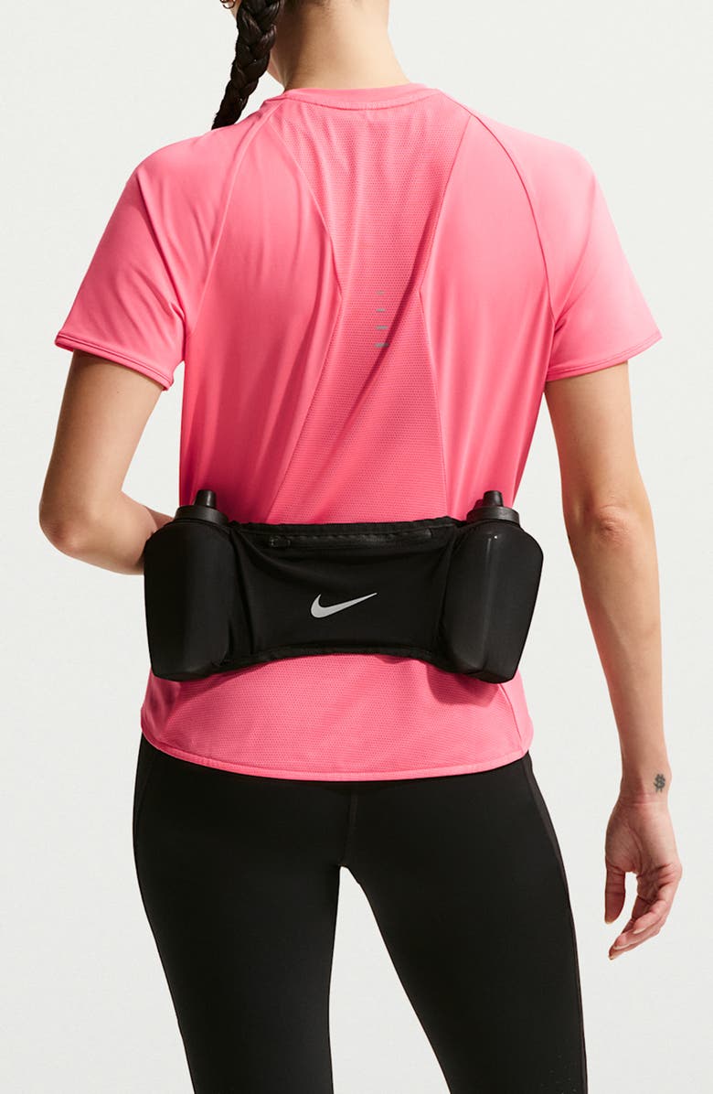 Nike Swift Dri-FIT Short Sleeve Running Top, Alternate, color, Sea Coral