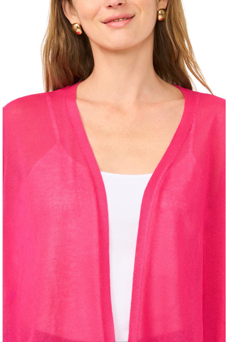 Tissue Knit Cardigan, Alternate, color, RASPBERRY JEWEL