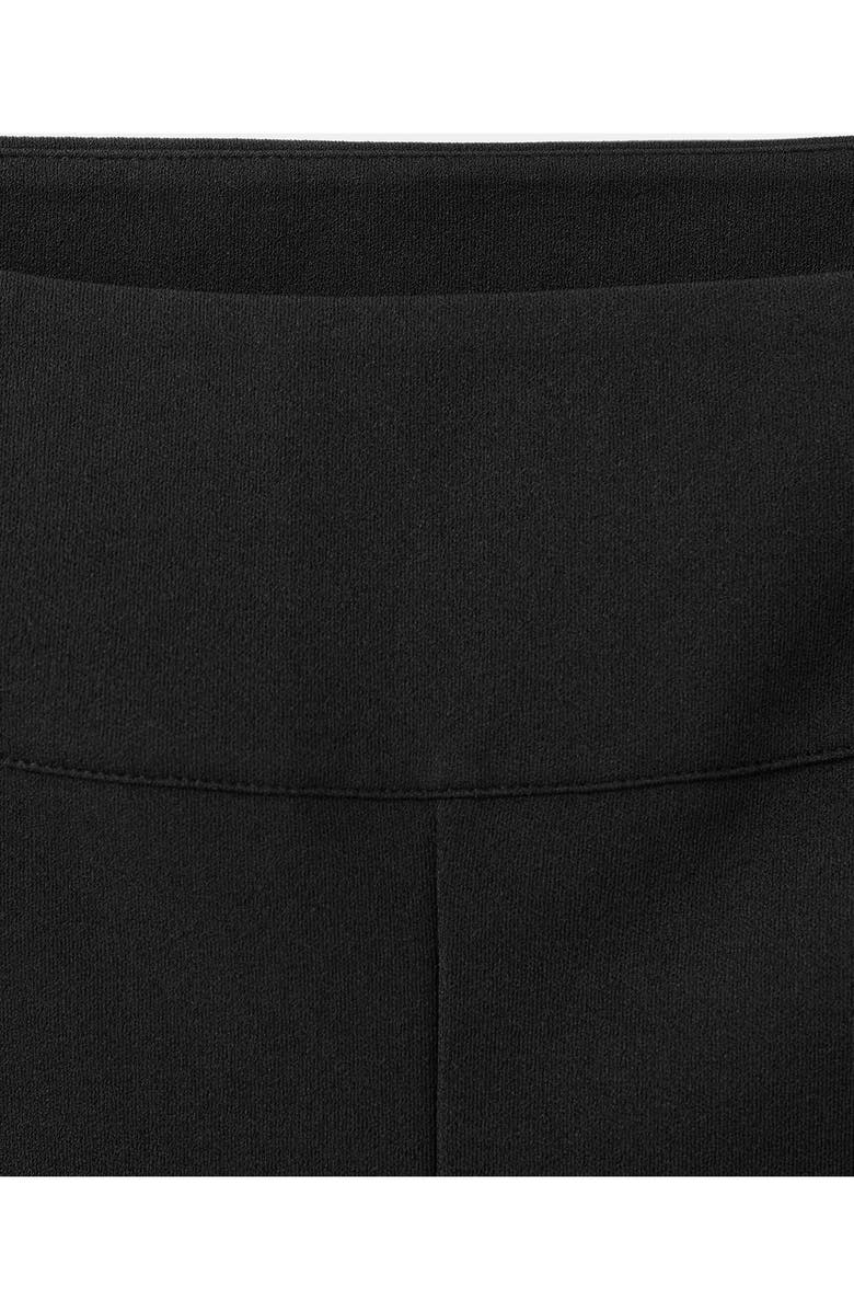 MANGO Pull-On Mid Rise Flare Pants, Alternate, color, Black