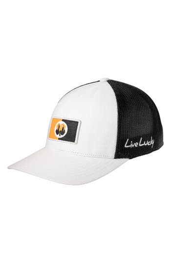Black Clover New York Clover Patch Snapback Hat In White