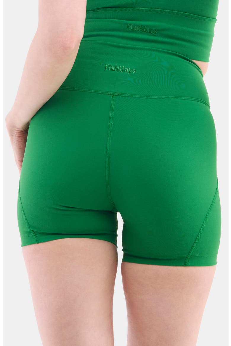 Hattie Bike Shorts, Alternate, color, VERDANT