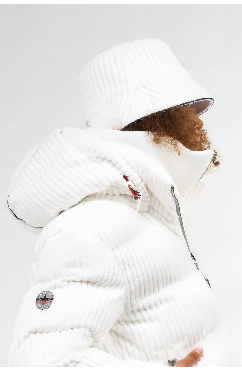 Malibu Ski Club Pistebasher Bucket Hat, Alternate, color, White