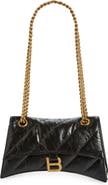 Balenciaga Crush Quilted Leather Shoulder Bag