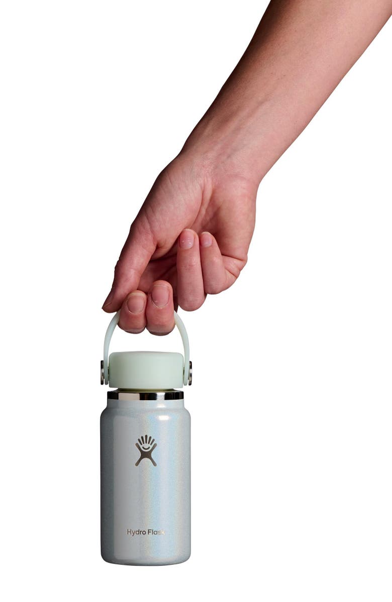 Hydro Flask 6.7-Ounce Micro Hydro Water Bottle, Alternate, color, Glimmer Blue