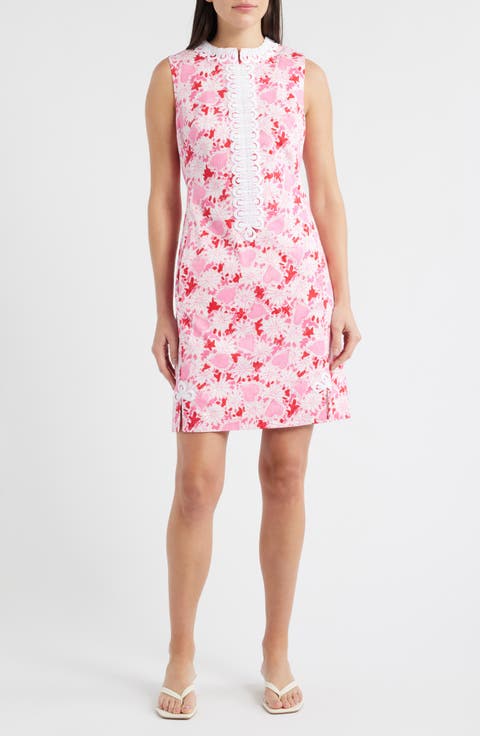 Cleodora Sleeveless Stretch Shift Dress