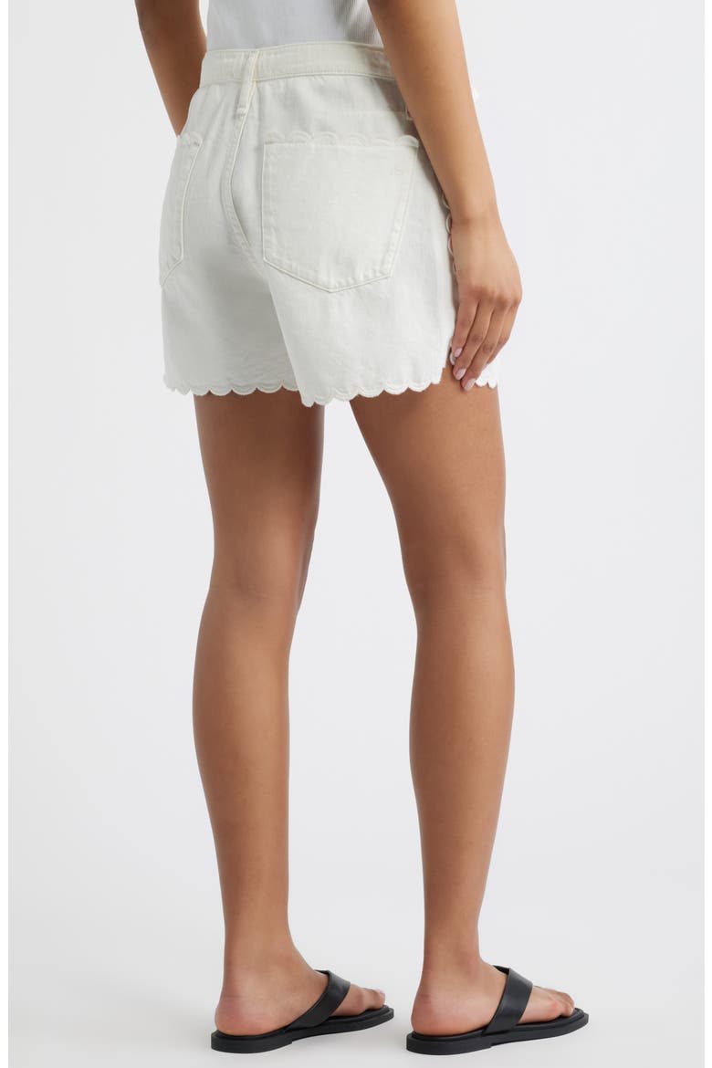 Ultra Featherweight Nolan Drawstring Denim Shorts, Alternate, color, WHITE SCALLOP