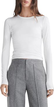 rag & bone ICONS Luca Slim Fit Long Sleeve Top