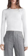 rag & bone ICONS Luca Slim Fit Long Sleeve Top
