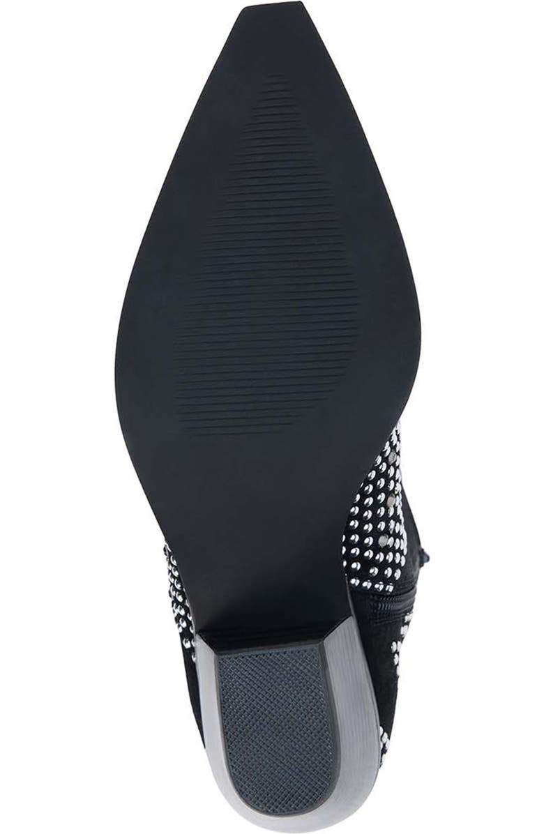 Matisse Dumplin Studded Western Boot, Alternate, color, Black
