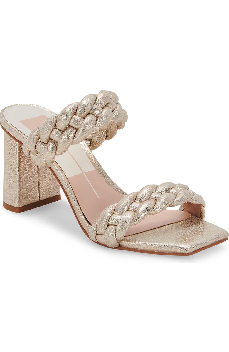 Dolce Vita Paily Braided Sandal, Main, color, Gold