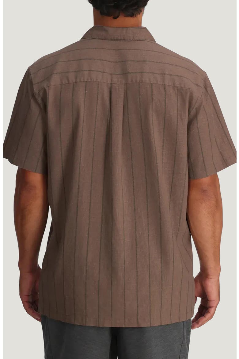 Sullivans Camp Shirt, Alternate, color, DASH VERTICAL STRIPE FOSSIL