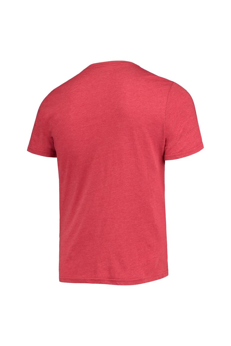 Men's Concepts Sport Heathered Charcoal/Cardinal Stanford Cardinal Meter T-Shirt & Pants Sleep Set, Alternate, color, Heather Charcoal