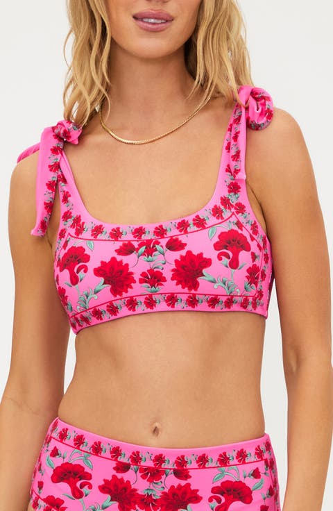 Avalon Floral Bikini Top