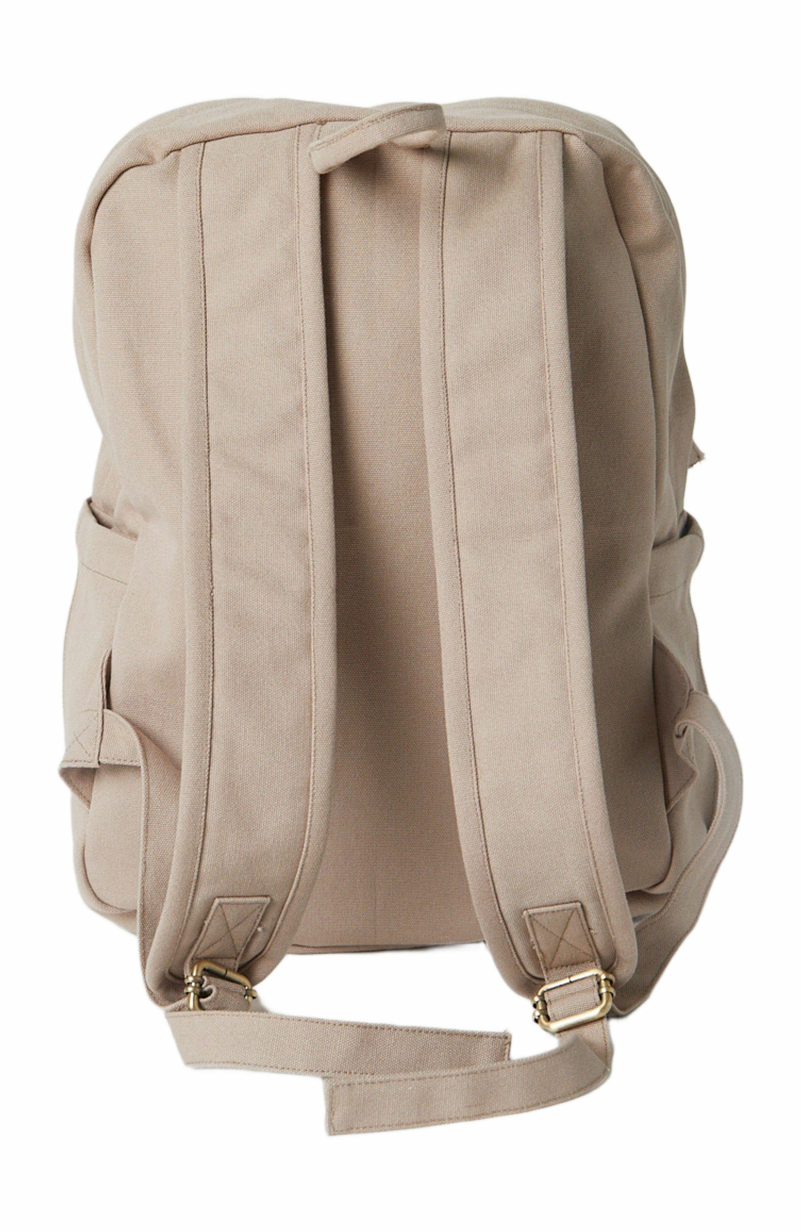 Organic Cotton Backpack, Alternate, color, Sand Dune