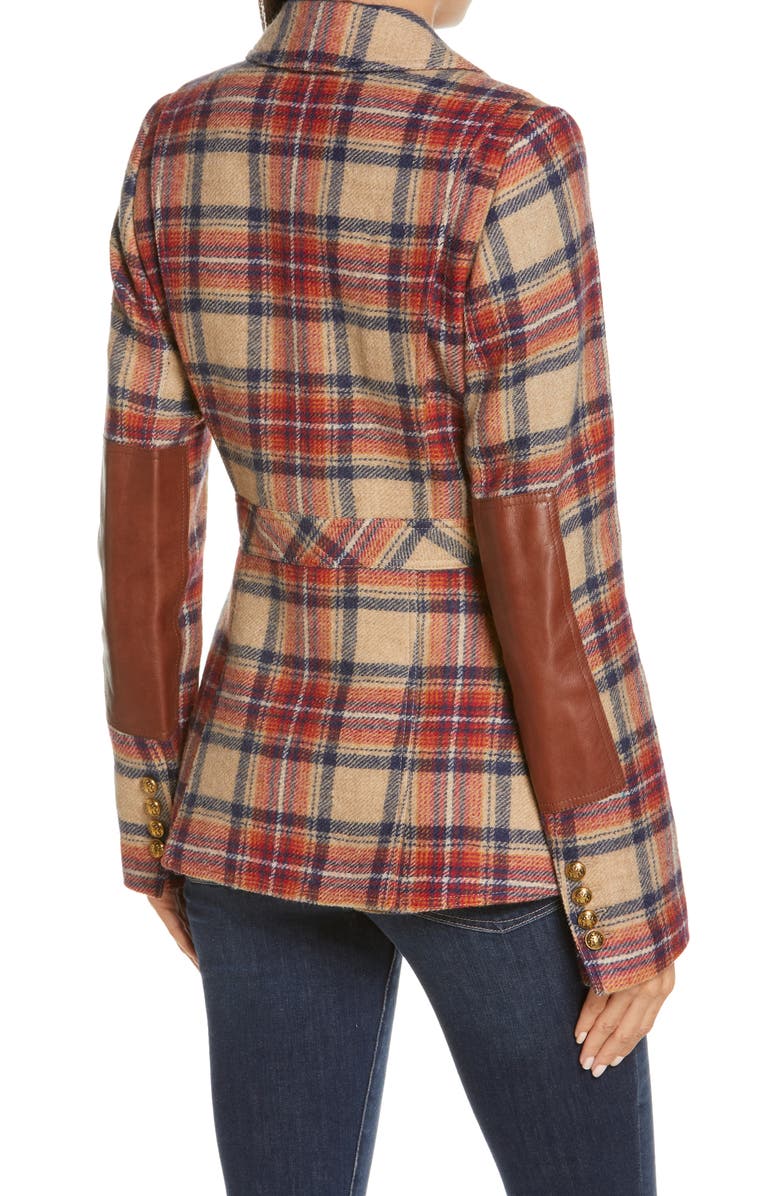 Smythe Plaid Wool Hunting Blazer, Alternate, color, 