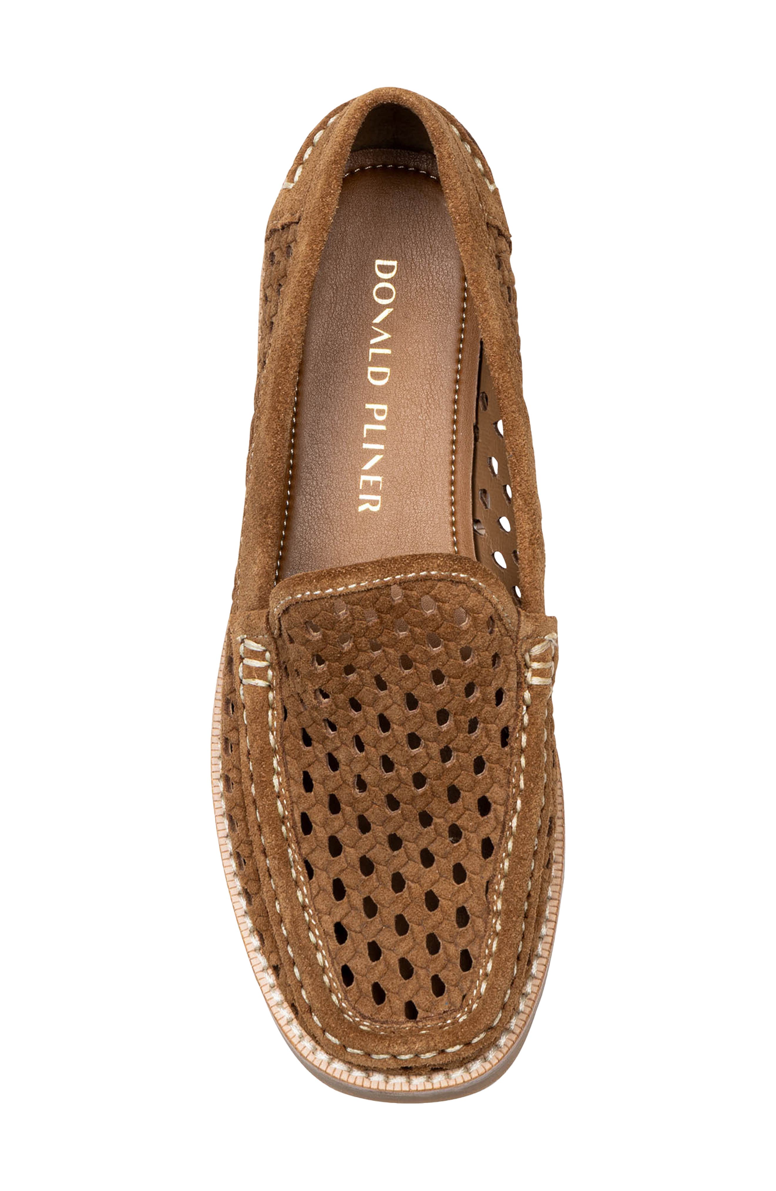 Ombree Loafer, Alternate, color, SADDLE