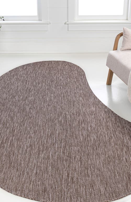 Jonathan Y Evan Modern Rustic Organic Curve Indoor/outdoor Shaped Area Rug