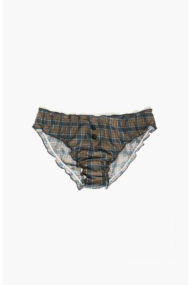 Plaid Bloomers, Main, color, Dark Green Plaid