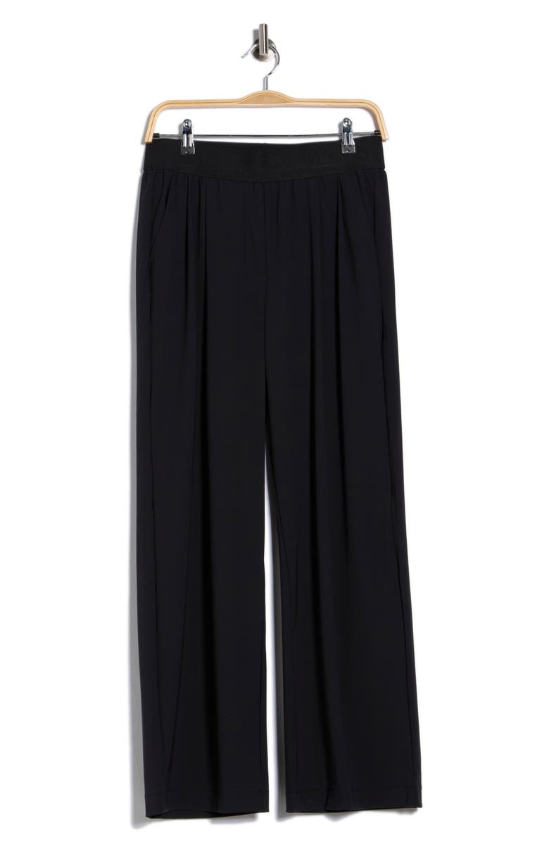 90 DEGREE BY REFLEX Warp X Dinah Wide Leg Pants, Alternate, color, Black