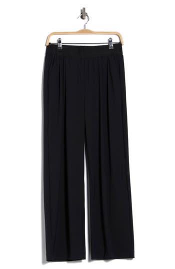 90 Degree By Reflex Warp X Dinah Wide Leg Pants In Black