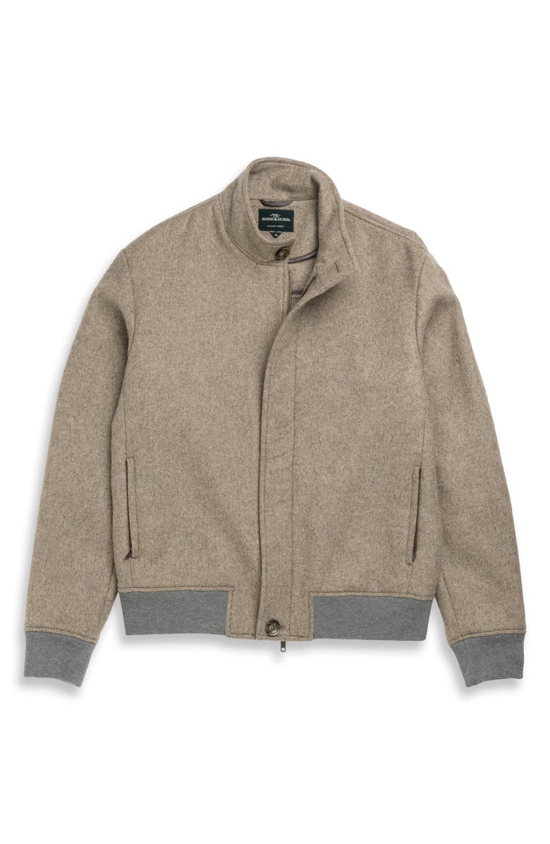 Rodd & Gunn Lake Taylor Bomber Jacket, Alternate, color, Fawn