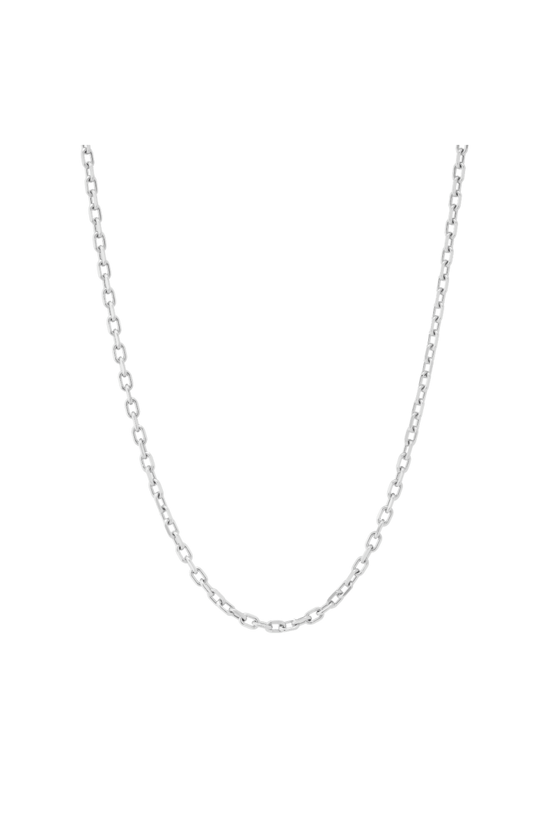 7879 Diamond Cut Cable Chain Necklace, Main, color, Platinum