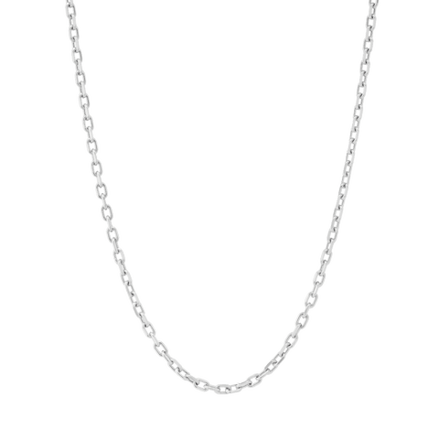 Diamond Cut Cable Chain Necklace