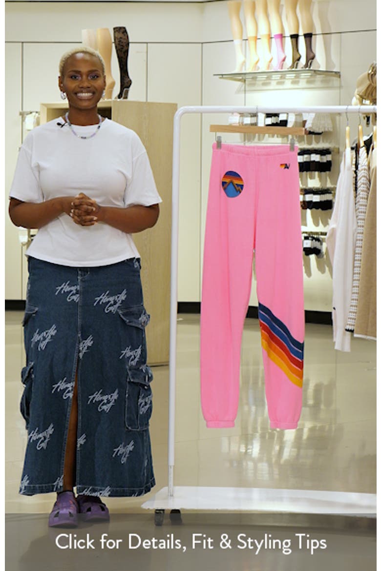 All Seasons Circle Chevron Sweatpants video