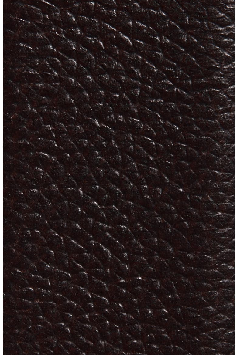 Clyde Leather Belt, Alternate, color, CHOCOLATE