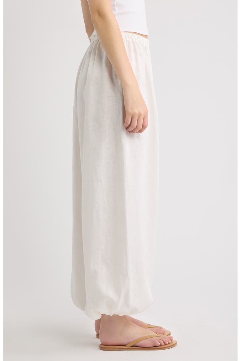 Kortez Balloon Pants, Alternate, color, WHITE