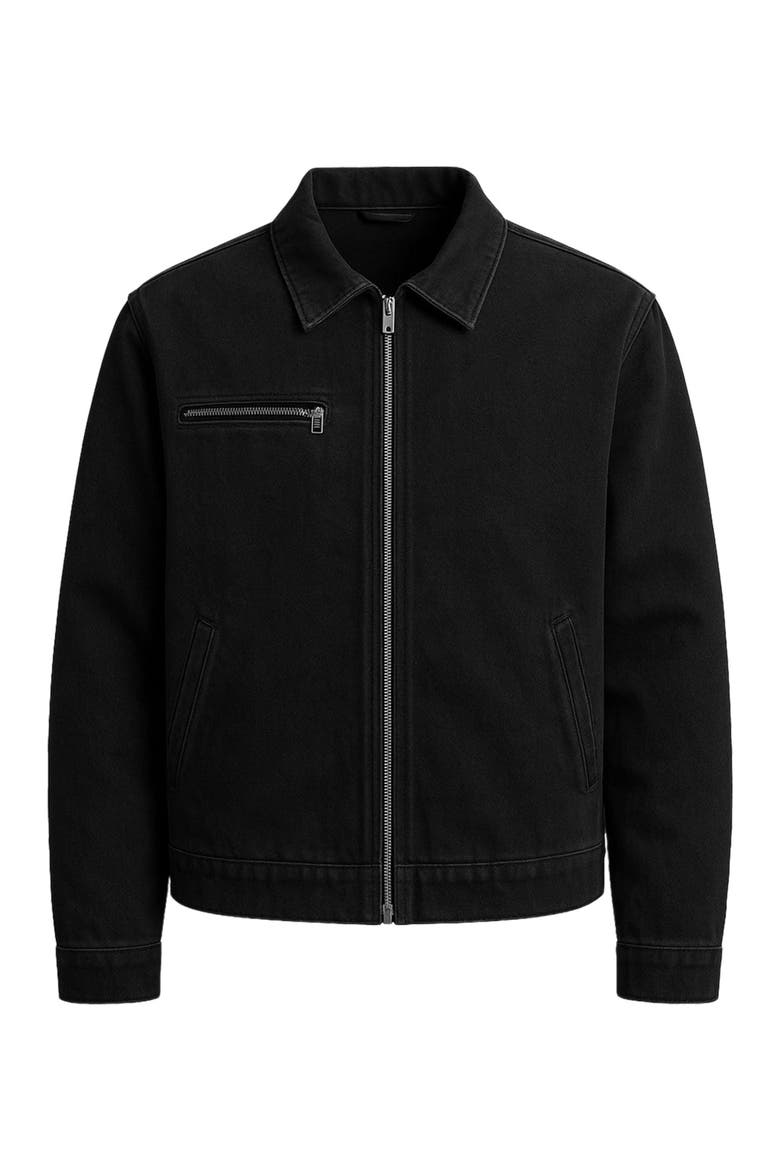 Essential ZipUp Jacket, Alternate, color, Black