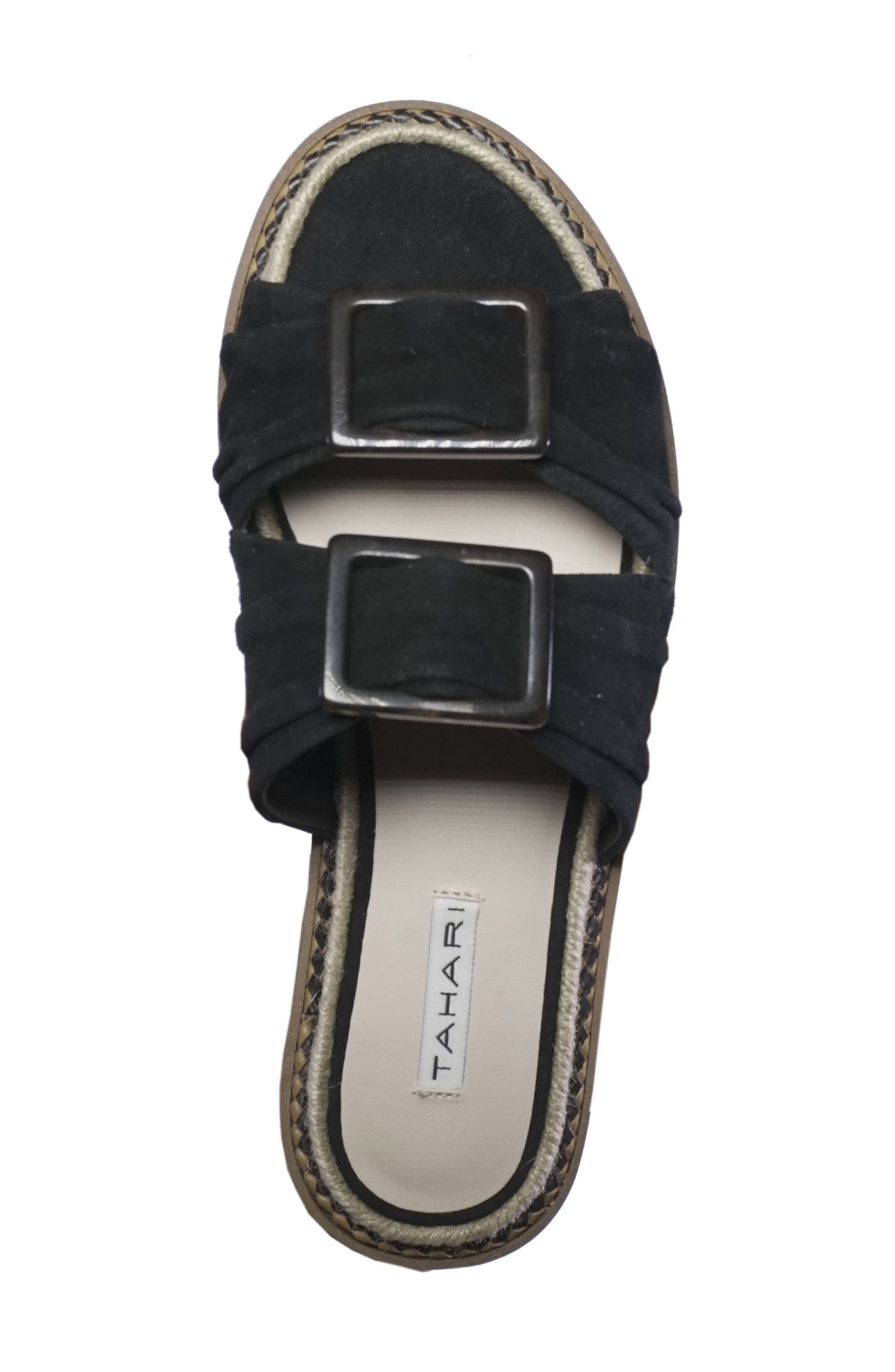T Tahari Tahari Calandra Slide Sandal, Alternate, color, 