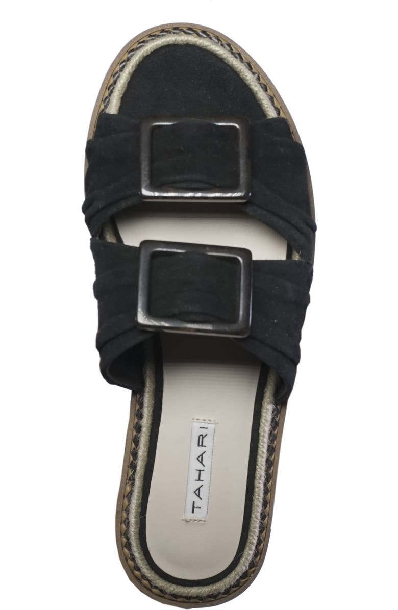 T Tahari Tahari Calandra Slide Sandal, Alternate, color,